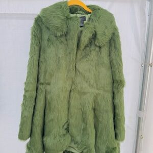Ashton Green Fur Coat